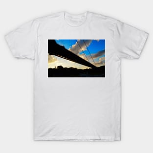 Humber Bridge at Dusk, Hull T-Shirt